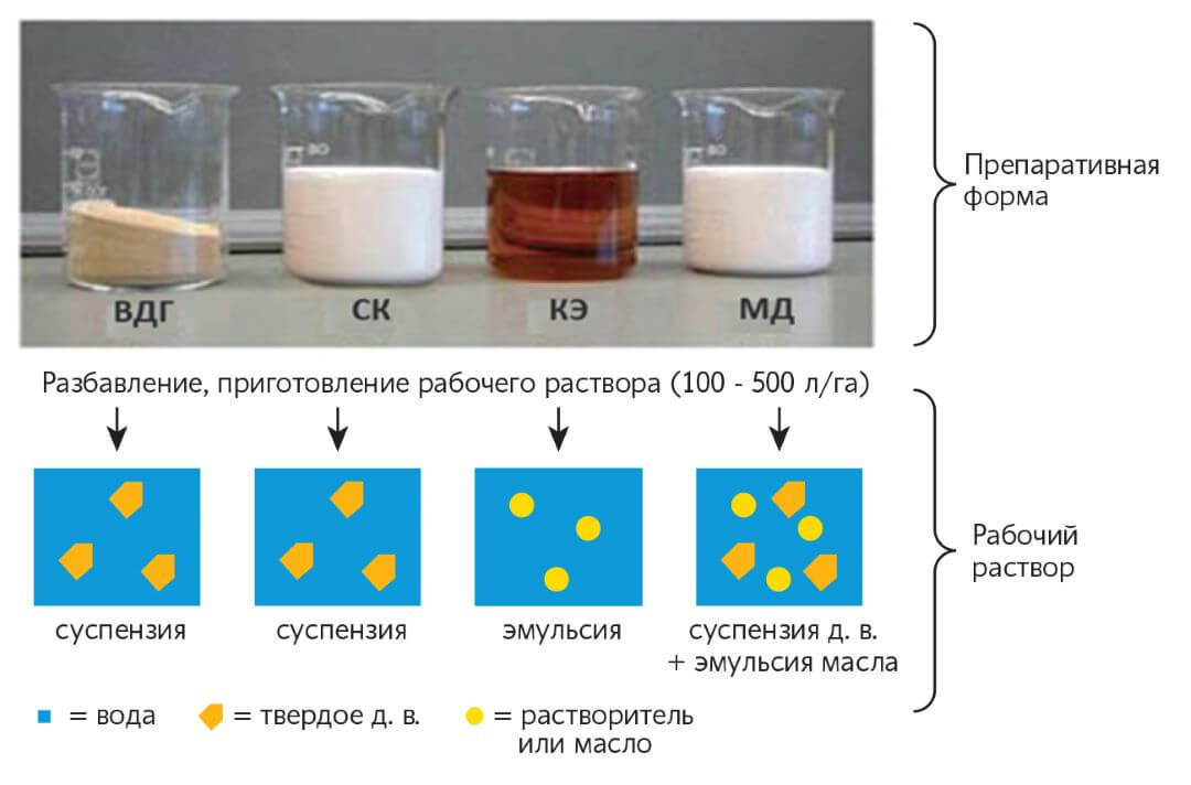 Применение жидких препаративных форм