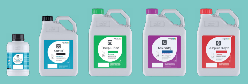 «Август» выпускает разнообразную продукцию в форме СК, МД, МЭ и СЭ