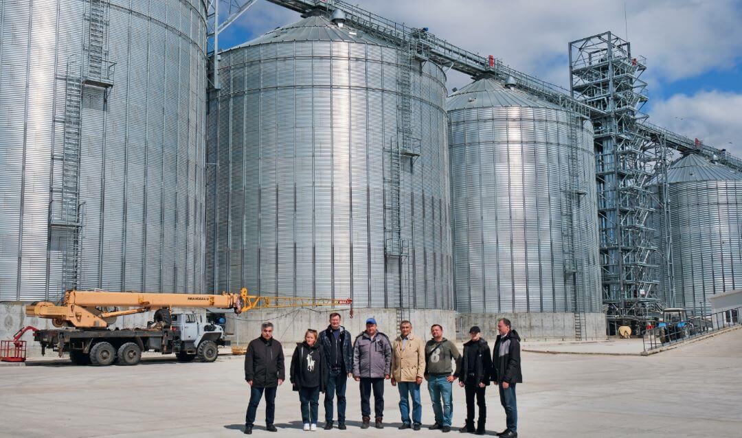«Тимирязевцы» на элеваторном комплексе «Свияжск-Зернопродукт»