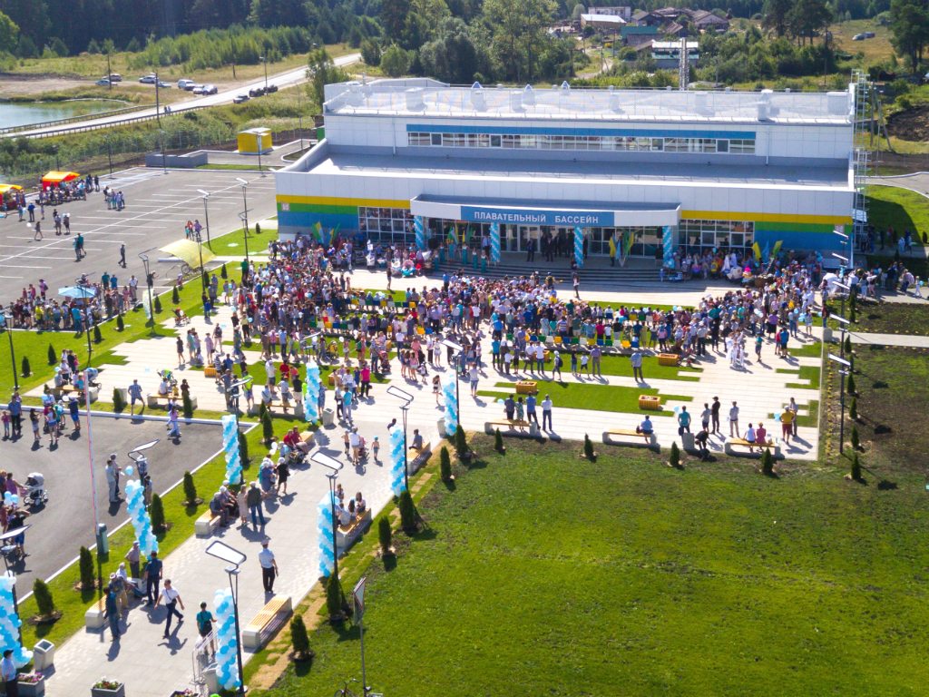 «Август» построил для вурнарцев бассейн